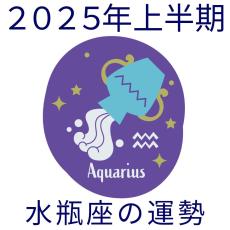 【2025年上半期運勢】水瓶座みずがめ座の無料占い