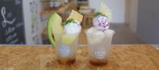 【島根】出雲のカフェ〈LoTa森田屋〉でいただく、地元の旬フルーツで作るクリームソーダ。／Alice in Cafeland