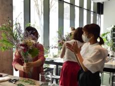 〈unis〉シェフパティシエとのコラボが実現！春を彩るお花×デザートのコラボイベントを開催。