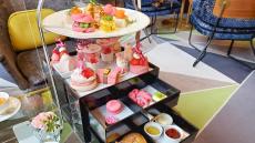 〈スイスホテル南海大阪〉のクリスマスアフタヌーンティーを実食！2021年のテーマカラーはピンク。