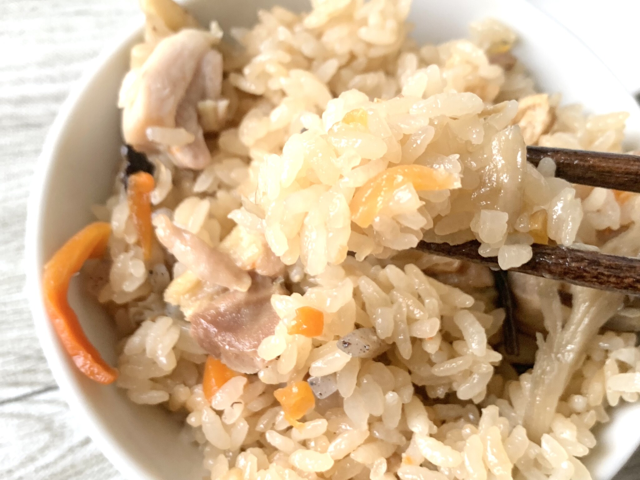 〈にほんものストア〉の「農家さんのサブスク 米」で炊き込みごはんに挑戦！