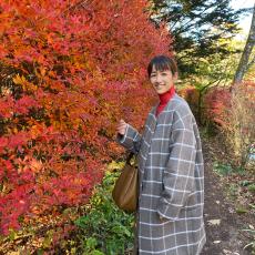 紅葉の絶景スポットへ。フラワーアーティスト・前田有紀さんの母娘ふらりと軽井沢二人旅。