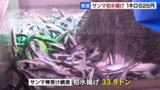 サンマ初水揚げ！大型船も解禁日から出漁で、競り値は去年の１キロ14万円⇒今年626円　市場で１尾80円の安値　北海道根室市