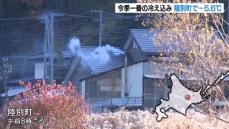 北海道内は今季一番の冷え込み　陸別町は－5.6℃「まだまだ寒いうちに入らない－15～20℃までいかないと」帯広市・釧路市で『初氷』札幌市・函館市で『初霜』観測