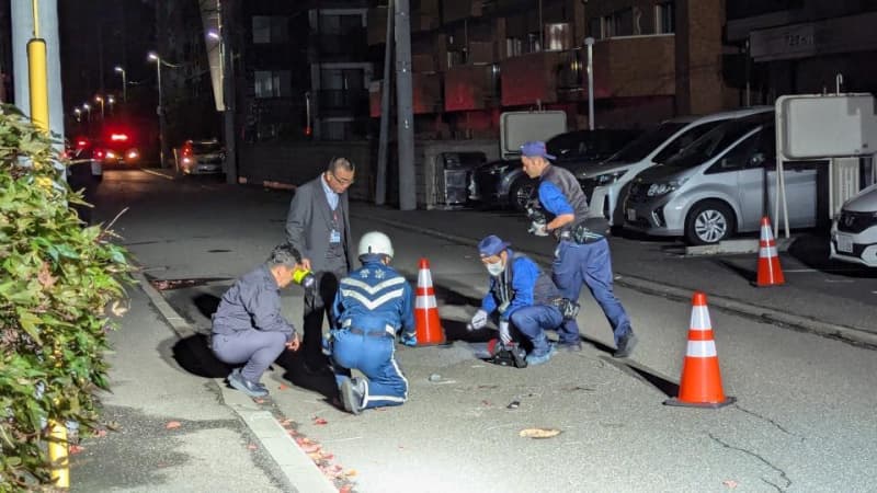 「ドンという音がした」札幌市白石区でひき逃げ事件か 男性が病院へ運ばれる