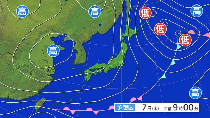 ７日朝は札幌でシーズン初の積雪か！？シャーベット状の雪がうっすら積もる予想　夏タイヤでの運転も危険！【最新の雪の見通し・北海道】