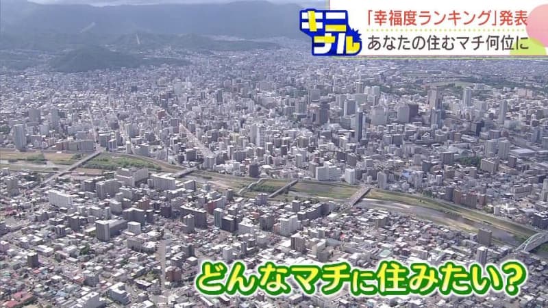 あなたが暮らすマチもランクイン？北海道でも最も“幸福度が高い”マチが決定　恒例の北海道版「街の幸福度ランキング」が発表　4年連続でトップに選ばれたマチはどこでしょうか