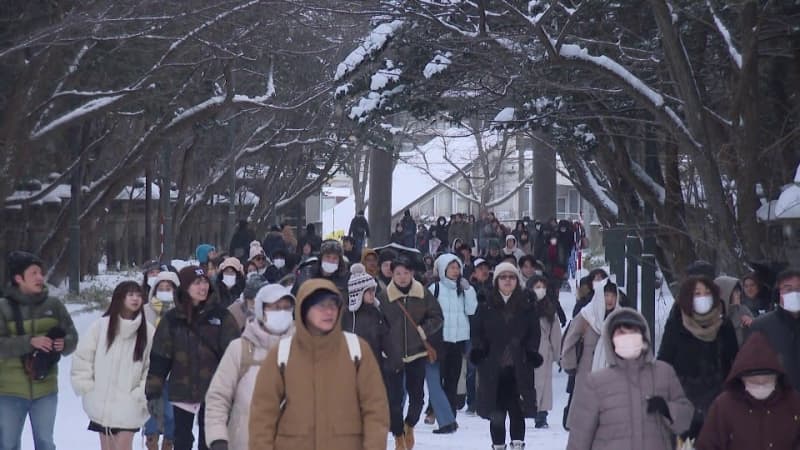 北海道神宮　新年２日間で約34万人超の初詣客　天候に恵まれ去年より3.8万人増加