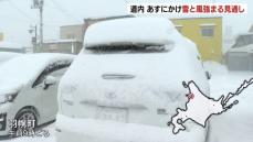 【大雪や吹雪に注意】北海道北部・苫前町で24時間降雪量42センチに　17日夕方からさらに雪が強まる見通し