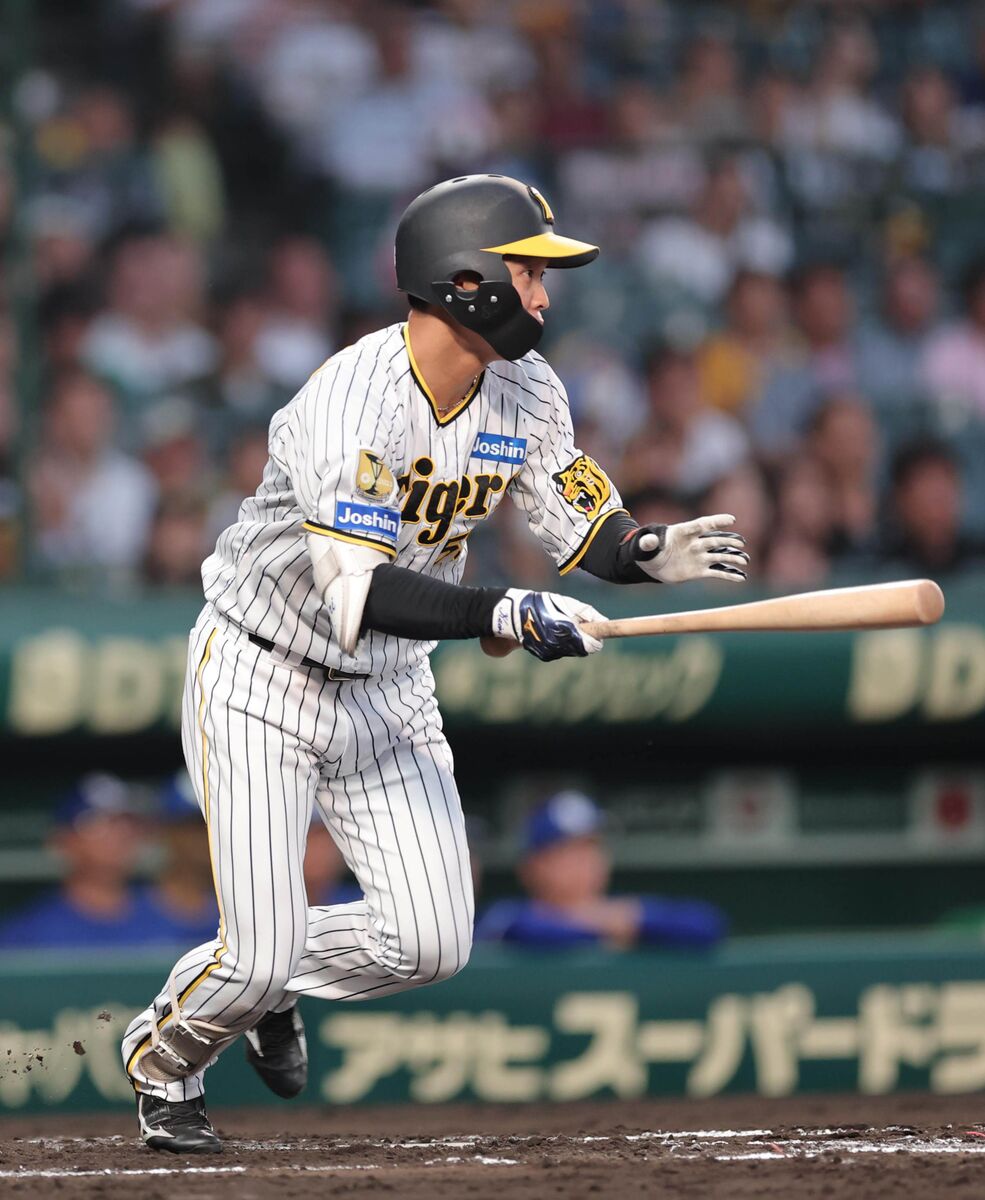 【阪神】島田海吏、四球と内野安打で２出塁　今季２度目のスタメン出場で存在感