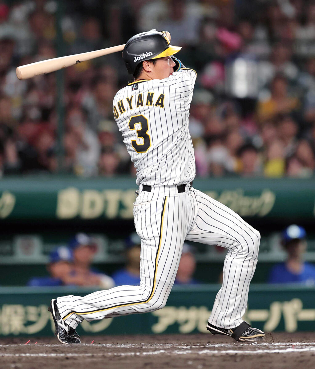 【阪神】大山悠輔、これぞ４番！　７回無死一、三塁から左前適時打で阪神先制