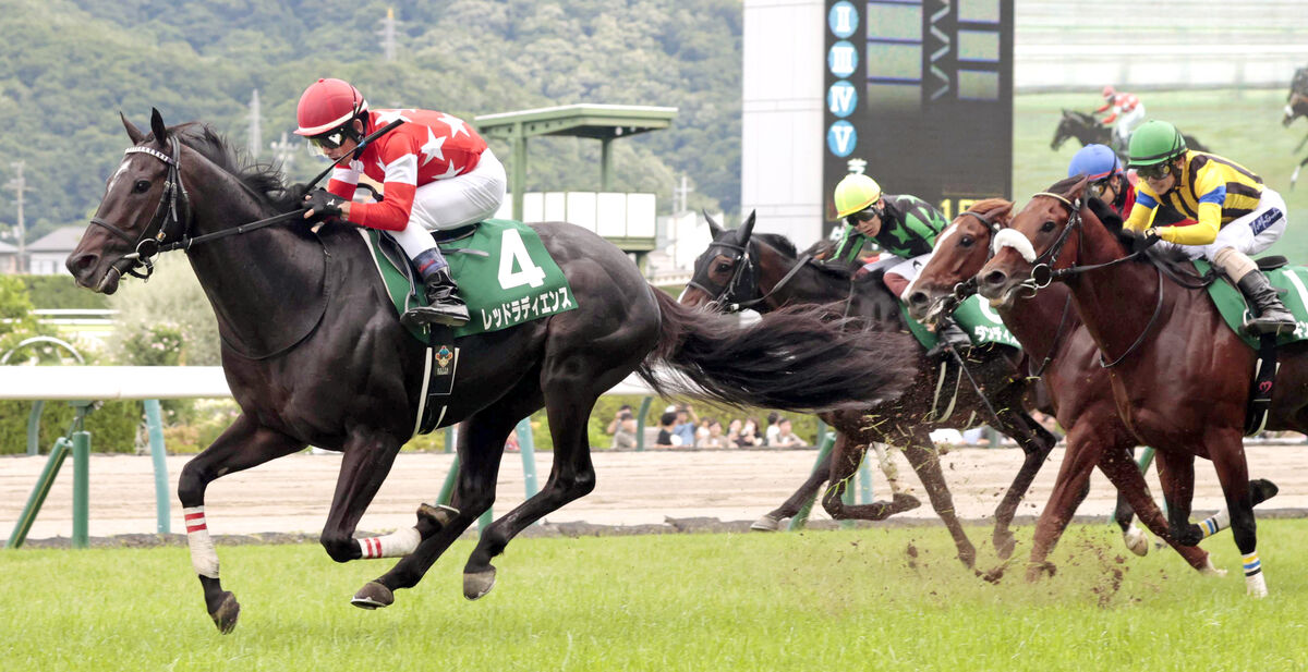 【七夕賞】レッドラディエンスが抜け出し２馬身差快勝　戸崎圭太騎手「願いかなってよかった」