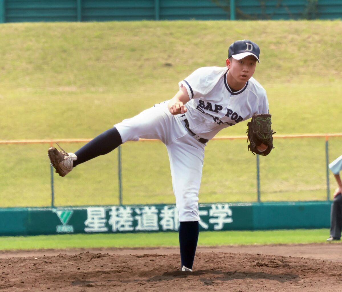 【高校野球】札幌第一が初戦敗退　２年生エース半田悠「相手の気持ちが上回った」
