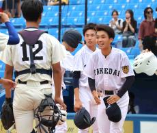 【高校野球】竹台３年生の最初で最後の夏が終わる　石井敬太主将「最後までみんなでやりたかった」