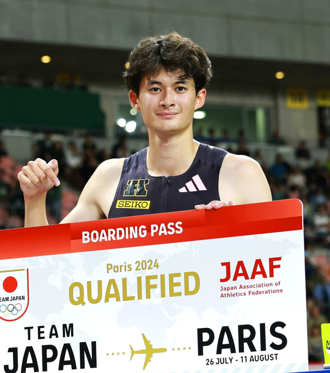 ４００Ｍ障害パリ五輪代表の豊田兼「決勝進出を目標に」…為末大の日本記録まで０秒１「簡単に達成できる目標とは捉えていません」