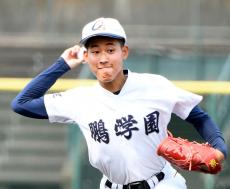 【高校野球】石川・鵬学園のエース加藤大河が８回ゼロ封…チーム唯一の県外出身者