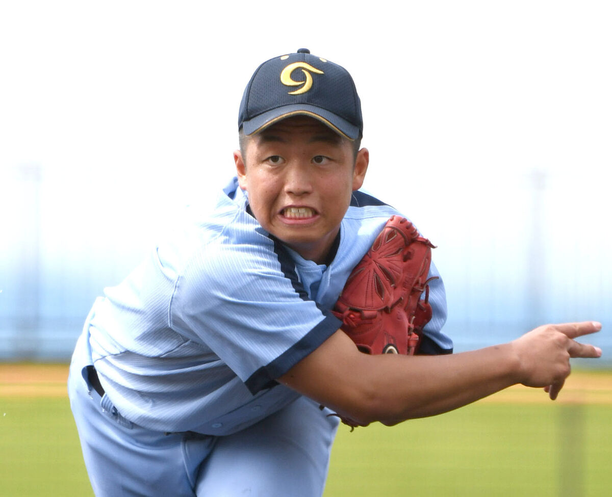 【高校野球】富山・高岡第一が初戦突破…１４３キロのエース右腕、大門穂高が完封勝利