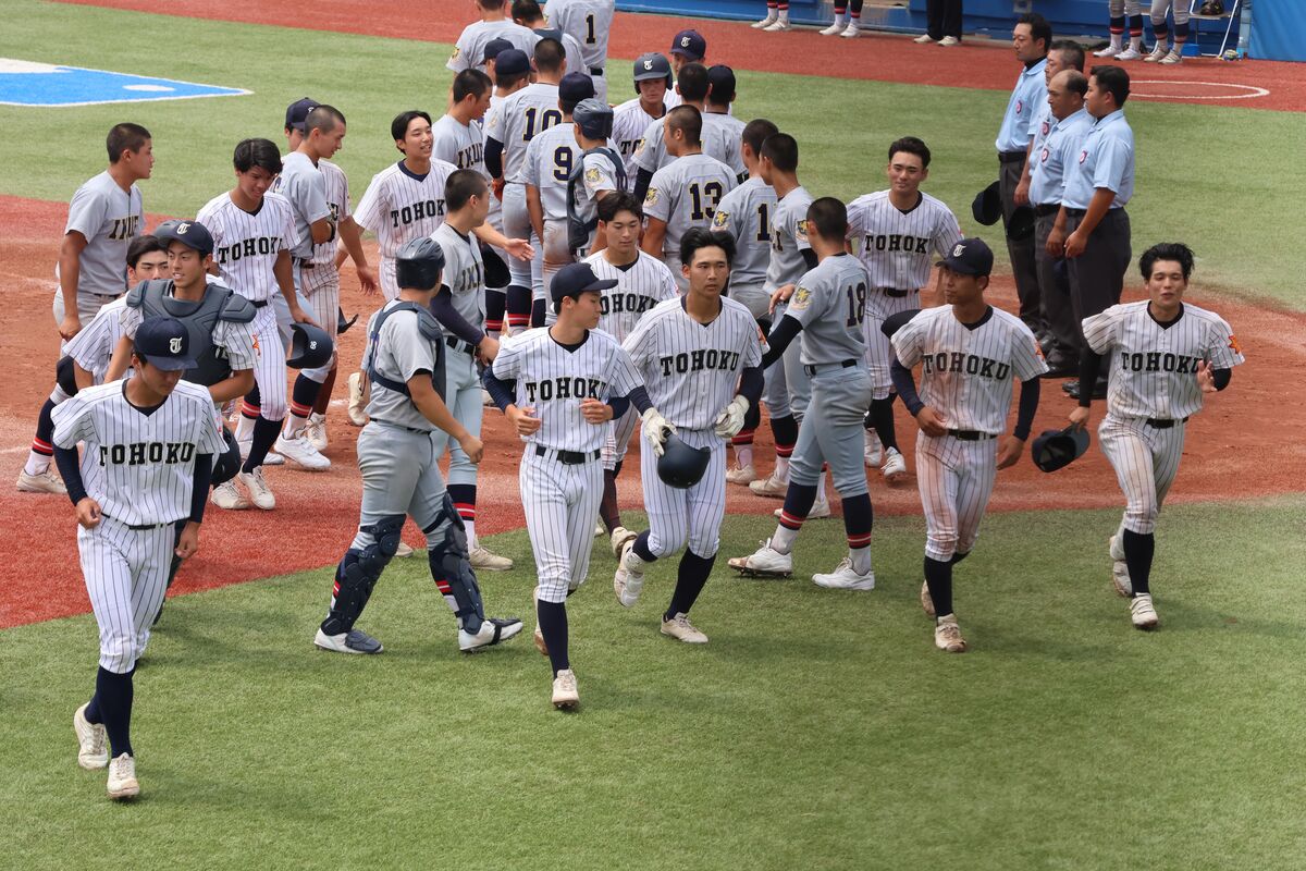 【高校野球】宮城大会　東北が仙台育英とのライバル対決に０―２で敗れ３回戦敗退