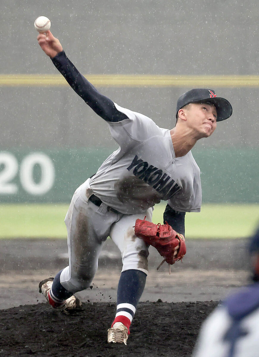 【高校野球】 横浜が５回コールドで５回戦へ 投手陣は１９イニング連続無失点