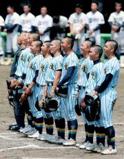 【高校野球】和歌山南陵　レゲエの新校歌に乗り７年ぶり初戦突破　部員１０人も「戦い切れる自信がある」