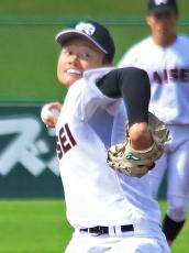 【高校野球】豊田清・現西武投手コーチのおいが、１失点力投！海星が第３シードの昴学園破る