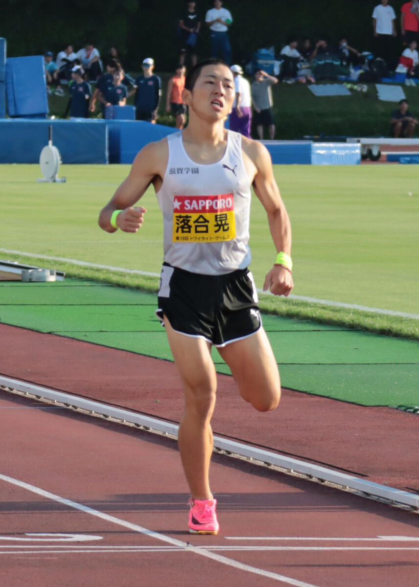 高校３年・落合晃が８００メートル快勝　久保凛の１分５９秒９３に「刺激受けた」自身も日本記録更新狙う