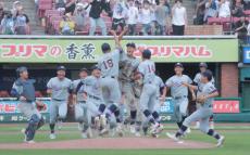 【高校野球】聖和学園が仙台育英を８―５で下して初優勝、１４０キロ超投手陣１９安打と攻略
