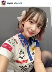プロ雀士・岡田紗佳、“桜”髪型＆ユニ姿に「めっちゃ可愛い」「似合ってて素敵」とファンから絶賛の声
