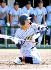 【高校野球】春の県王者・加藤学園がベスト４進出…屋海州遊撃手が決勝２ランスクイズ