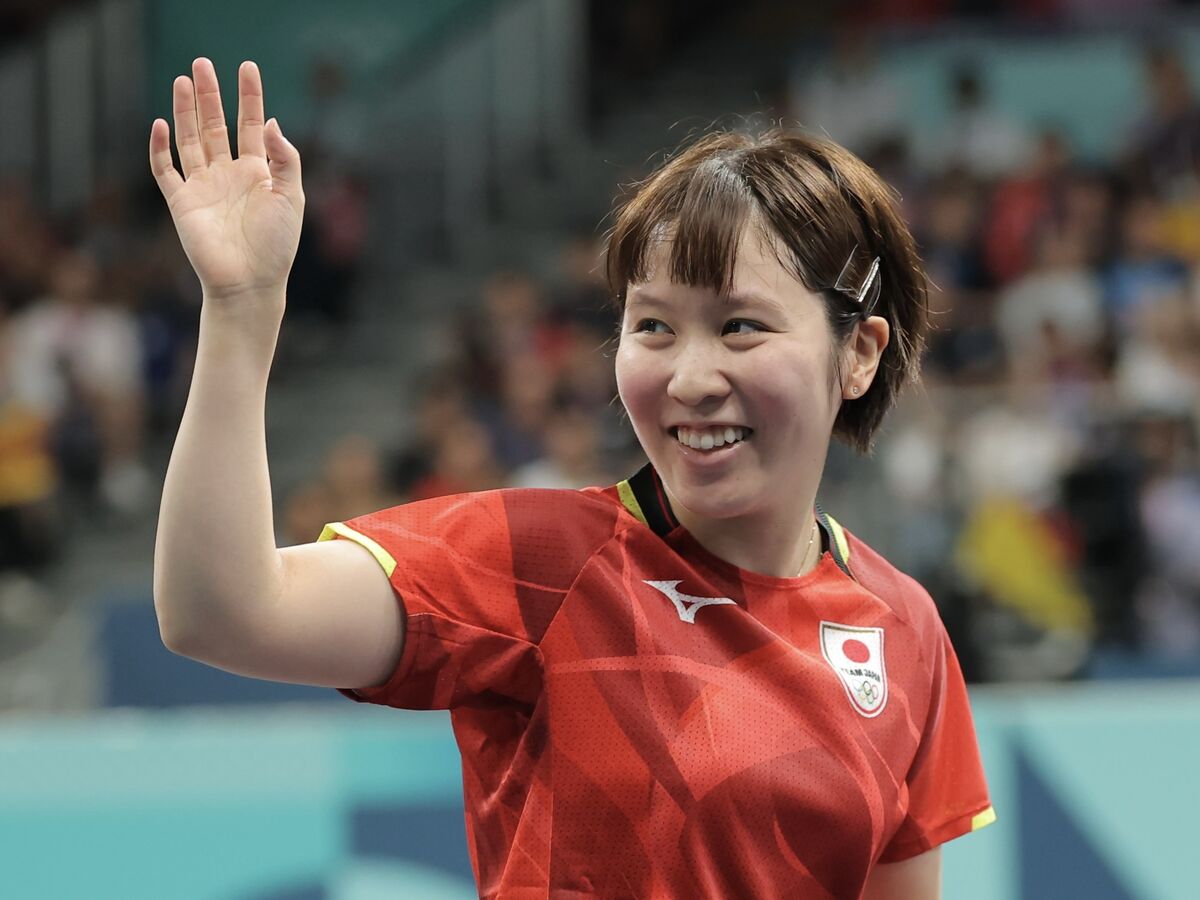 卓球　平野美宇が８強入り　３回戦でインドのバトラを破り準々決勝進出　五輪初白星の勢い持続…パリ五輪