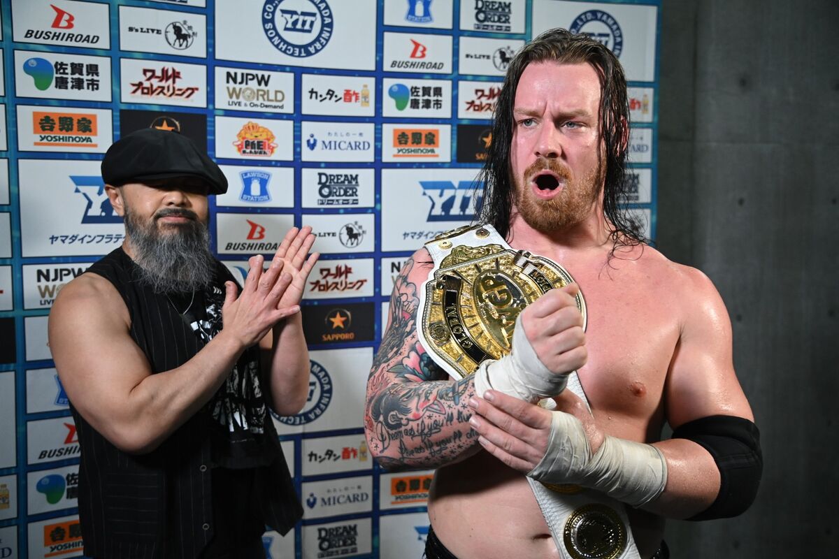 デビッド・フィンレー、ＫＯＮＯＳＵＫＥ　ＴＡＫＥＳＨＩＴＡを破り３勝目「俺より優れているヤツは誰もいない！」…７・３１山口全成績