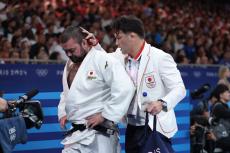 東京五輪金のウルフ・アロン、敗者復活戦で敗れメダル獲得ならず「柔道人生の集大成にしたい大会ではあった。心残りはあります」
