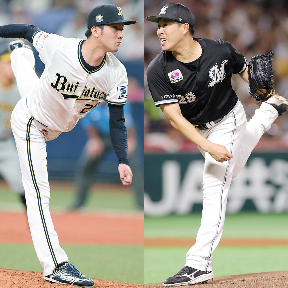 オリックス・田嶋大樹―ロッテ・西野勇士…スタメン発表