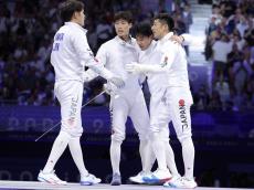 フェンシング、男子エペ団体は銀　決勝でハンガリーに延長の末に敗れるも日本は３つ目のメダル獲得…パリ五輪