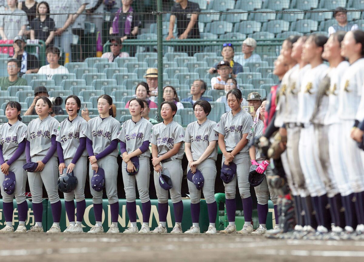 【女子野球】花巻東初の日本一ならず…決勝・神戸弘陵戦に昨夏甲子園８強の佐々木麟太郎も応援に駆けつけるも惜敗