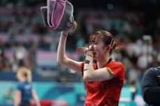 卓球女子・早田ひなが涙の銅メダル「自分を信じて最後まで…」左手に痛み止め注射打って死闘制した…パリ五輪