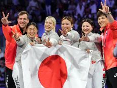 パリ五輪第９日まとめ…早田ひな、シダマツ、サーブル団体と女子が奮闘して銅メダル　柔道混合団体は２大会連続で銀メダル