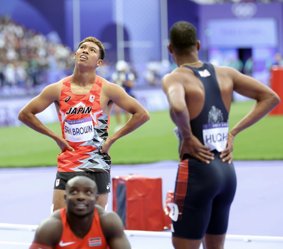 サニブラウン、日本人初の五輪で９秒台も準決勝敗退「最後うまくまとまりきれなかった」自己新９秒９６も日本９２年ぶり決勝届かず…パリ五輪