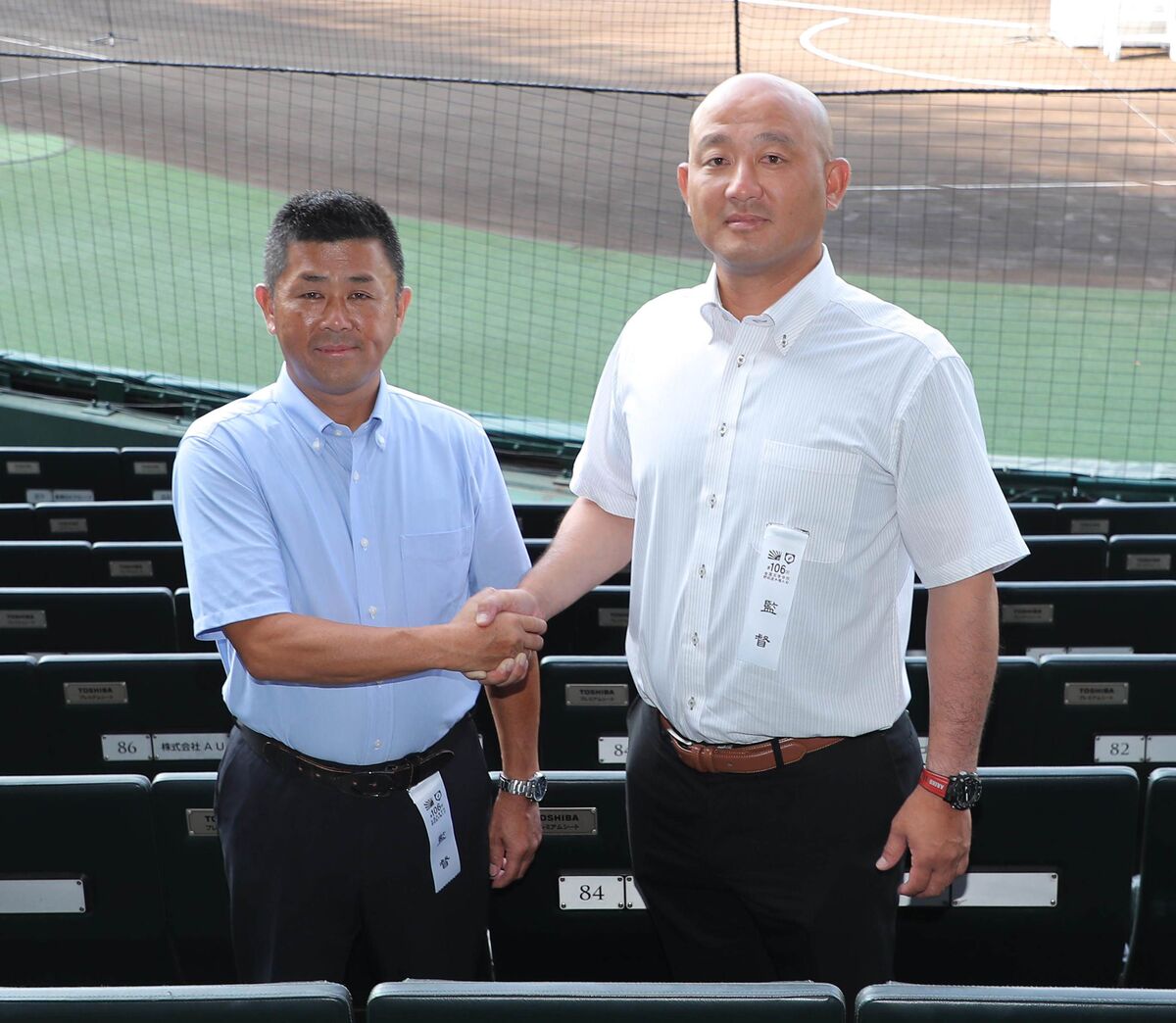 【甲子園】開幕カードの両監督が対談…有田工・梅崎監督「開会式も込みで楽しんで」　滋賀学園・山口監督「満員の観衆でできるのは幸せ」