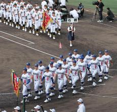 【甲子園】石橋・山下諒太、聖和学園との初戦激突に「まさかあたるとは」…元日本ハム右腕と同姓同名で注目の斎藤佑樹とは旧友