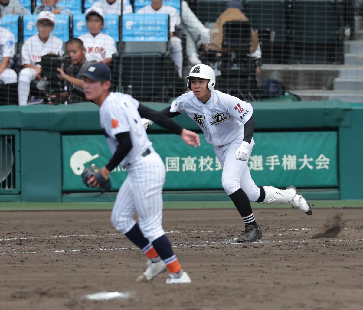 【甲子園】開幕試合　滋賀学園VS有田工は５回終わり４―４で後半へ