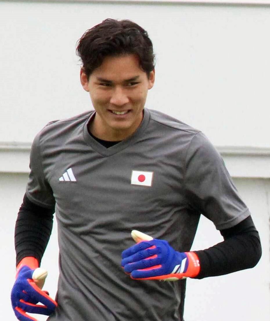 パリ五輪サッカー男子日本代表、ＦＣ東京ＧＫ野沢大志ブライドンが好セーブ連発　Ｇ大阪戦前半０―０で折り返し