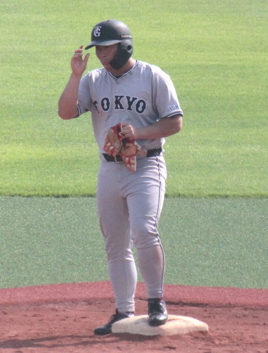 【巨人】浅野翔吾が勝ち越し適時二塁打　８月打率４割超の夏男が中堅フェンス直撃打…２軍ヤクルト戦