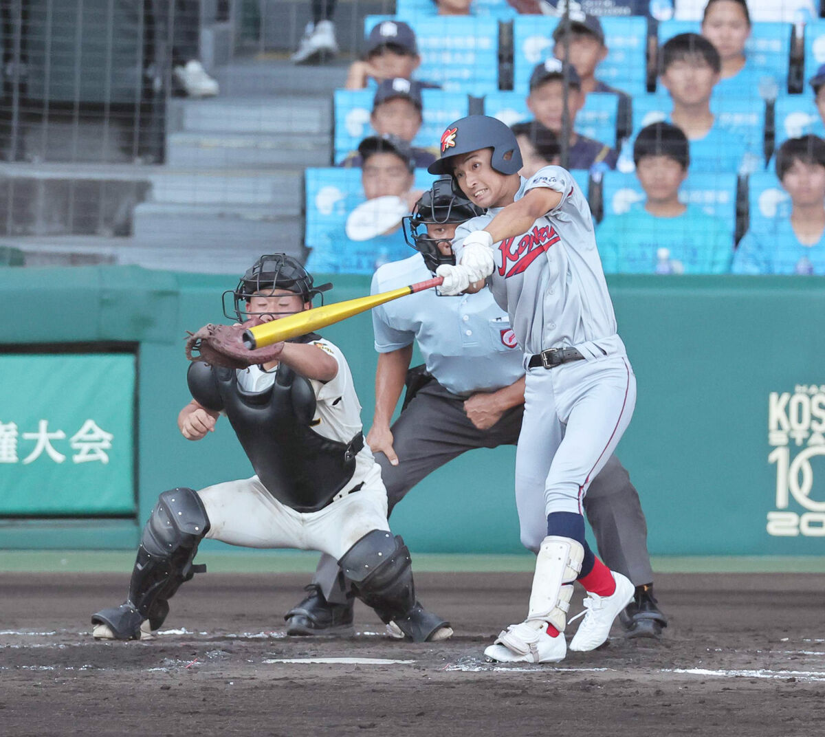 【甲子園】京都国際・先発の中崎琉生が９回１３９球３失点完投　札幌日大破る　打線は１３安打７点