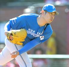 【日本ハム】２度も打球直撃…加藤貴之が気合いの続投で５回投げきる