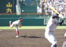 【甲子園】帽子のつばに「猛虎魂」背番号１１の２年生右腕で大阪桐蔭完封発進！西谷浩一監督「出来過ぎ」