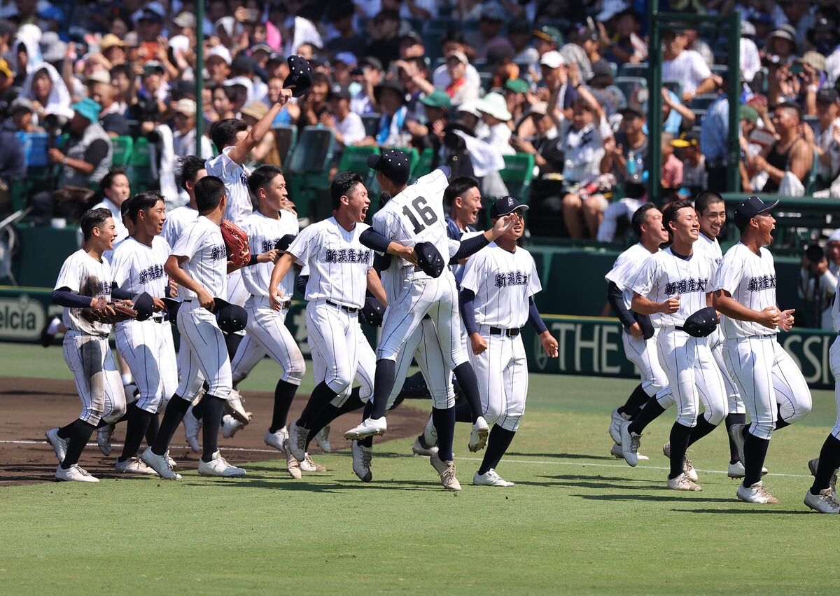 【甲子園】新潟産大付がジャイアントキリング　柏崎からの大応援団「あんなスタンドがいっぱいに」