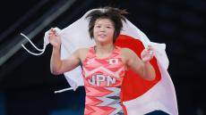 レスリング女子５７キロ級　桜井つぐみ、初出場で金メダル「優勝するために練習してきた」高知県勢９２年ぶり…パリ五輪