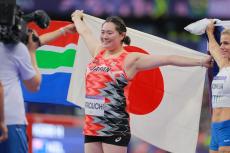 北口榛花が金メダル！日本女子トラック＆フィールド種目初　女子やり投げが大快挙…パリ五輪