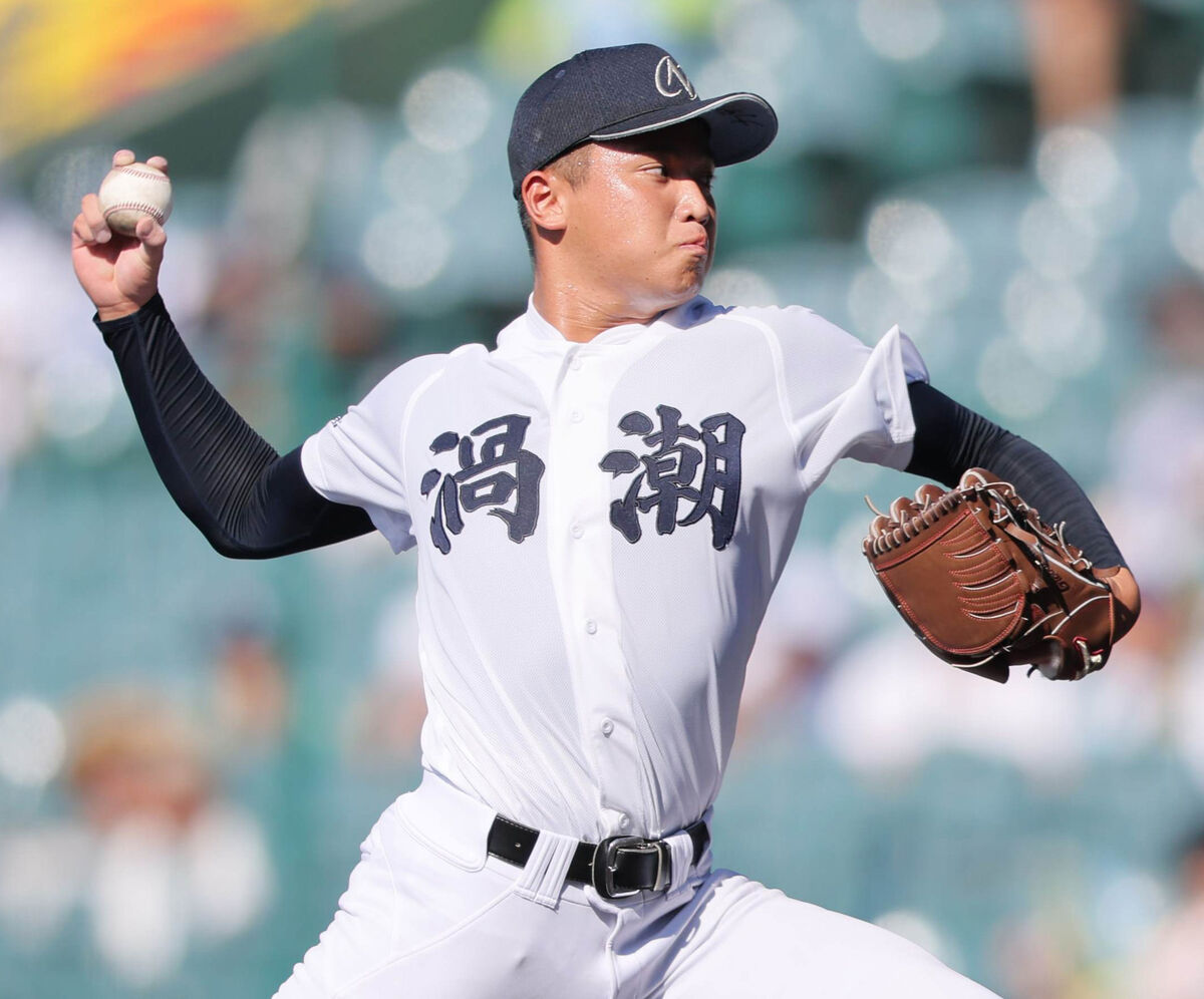 【甲子園】鳴門渦潮エース、熱投１８５球完投　早実の名将も称賛「怖い存在でした」「今時、なかなかいない」